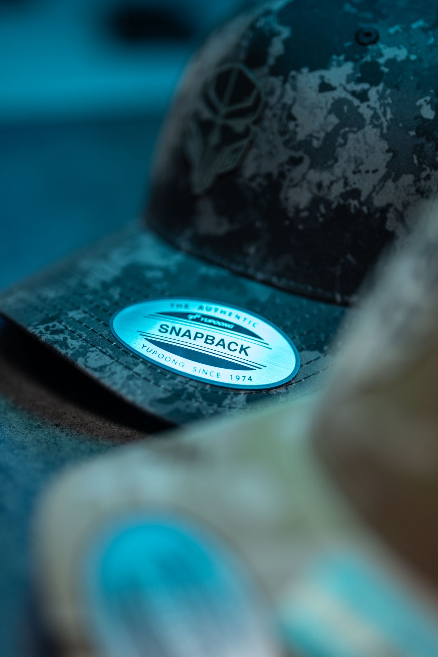 Fractured EXO Patch - Neon Orange / Charcoal Grey - The PL Method