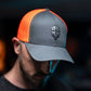 Fractured EXO Patch - Neon Orange / Charcoal Grey - The PL Method